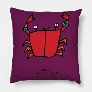 Cancer - Zodiac Sign Pillow