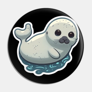 Cute Seal Pin