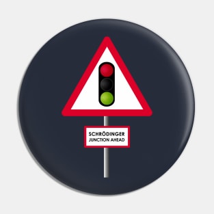 Schrodinger Junction Ahead Pin