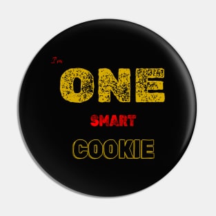 One smart cookie intelligent person Pin