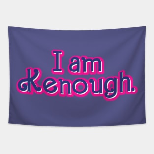 I am Kenough - Tie Dye Tapestry