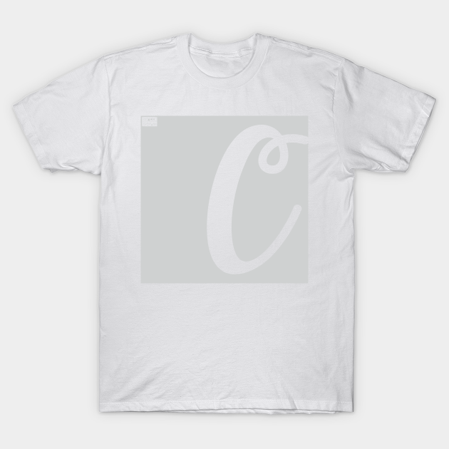 Download Letter C Elegant Cursive Calligraphy Initial Monogram Cursive Letter C T Shirt Teepublic