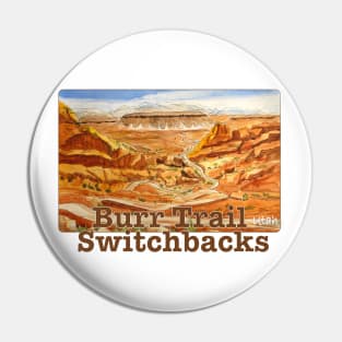 Burr Trail Switchbacks, Utah Pin