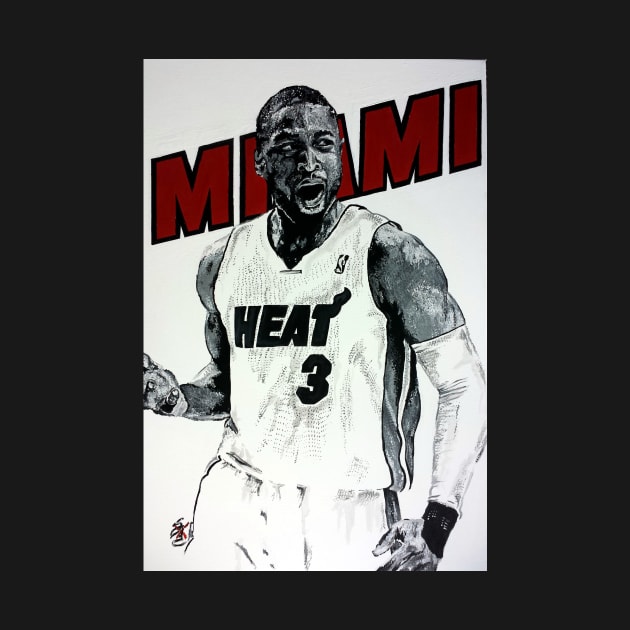 DWAYNE WADE by cenoskinz