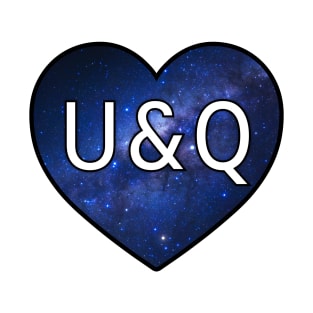 Initials - U & Q (Space) T-Shirt