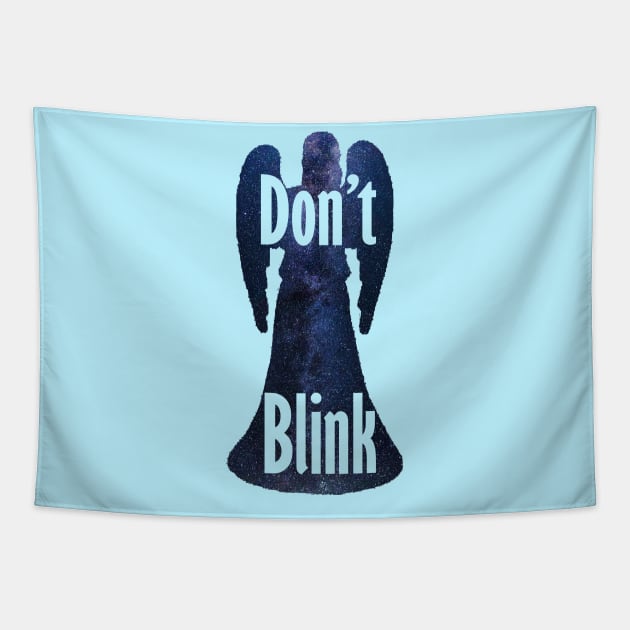 Weeping Angels - Don't Blink - Space Tapestry by SOwenDesign