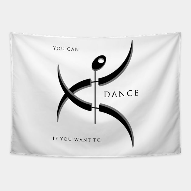 You Can Dance If You Want To 2 Tapestry by SiSuSiSu