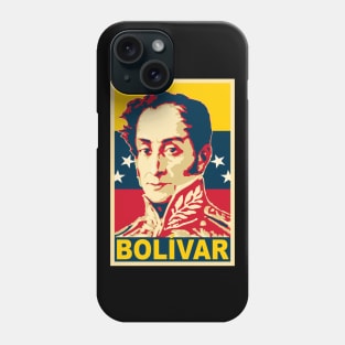 Simon Bolivar Poster Phone Case