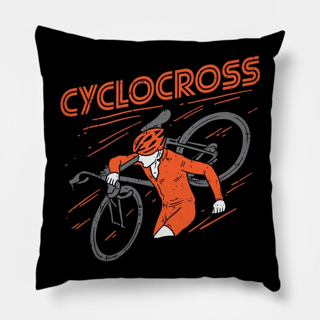 Cyclocross Pillow by maxdax