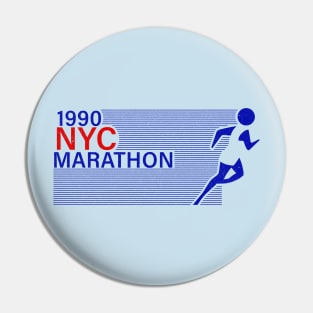 NYC Marathon 1990 Pin
