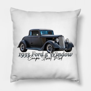 1933 Ford 5 Window Coupe Street Rod Pillow