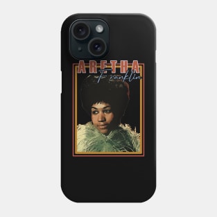 Soulful Sounds of Aretha Vintage Music Tee Phone Case