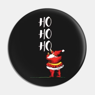 Black Santa Pin