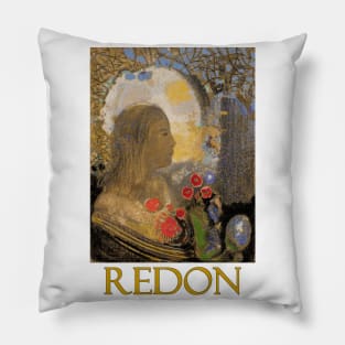 Fertility by Odilon Redon Pillow