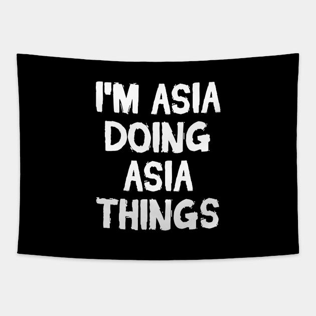 I'm Asia doing Asia things Tapestry by hoopoe