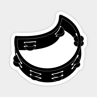 Tambourine Icon Magnet