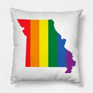 Missouri state LGBT Pride Pillow