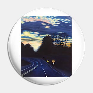 'ON A LONELY ROAD' Pin