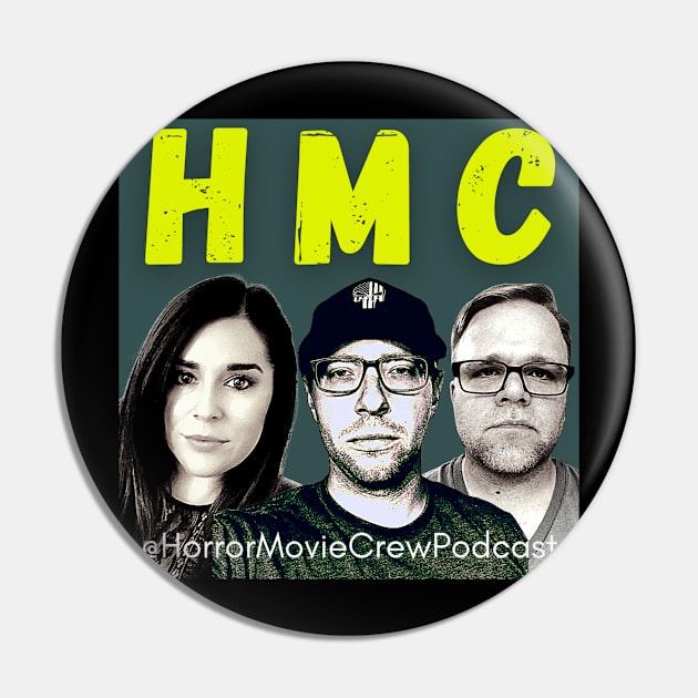 Faces of HMC Pin by Horrormoviecrewpodcast