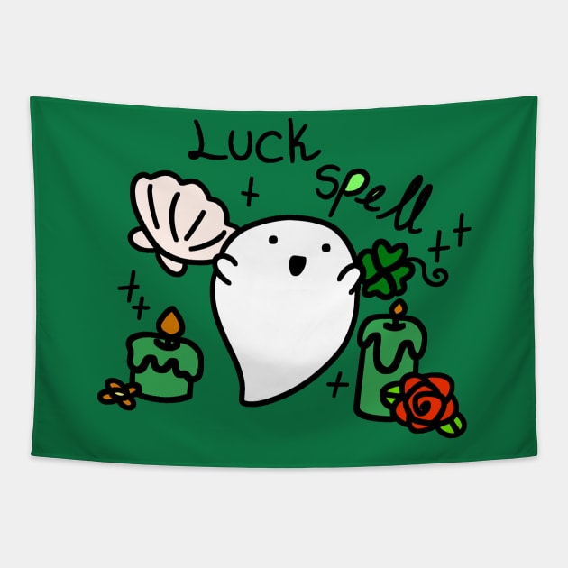 Luck Spell Tapestry by saradaboru