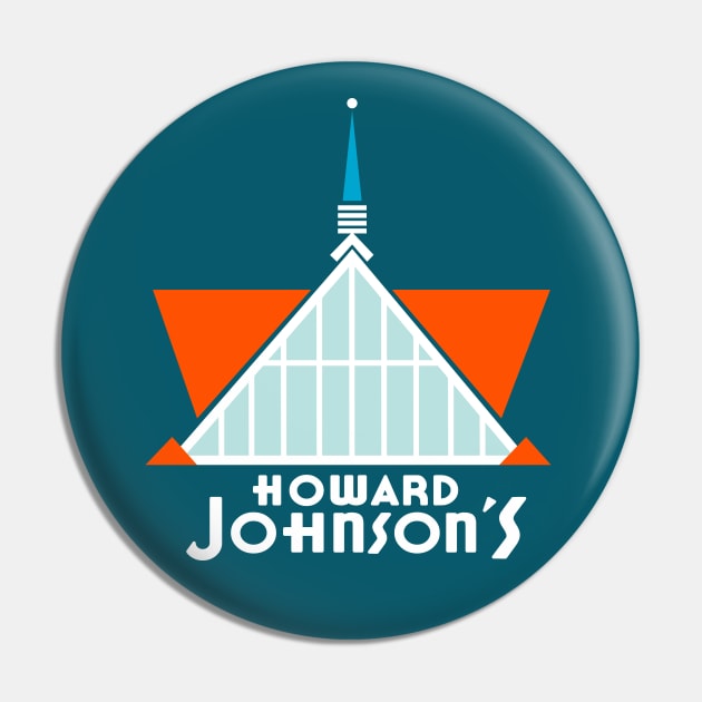 Howard Johnson's Motor Lodge Pin by carcinojen