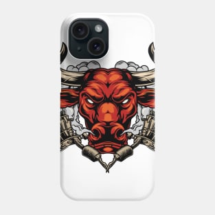 Bull Head Artwork Phone Case