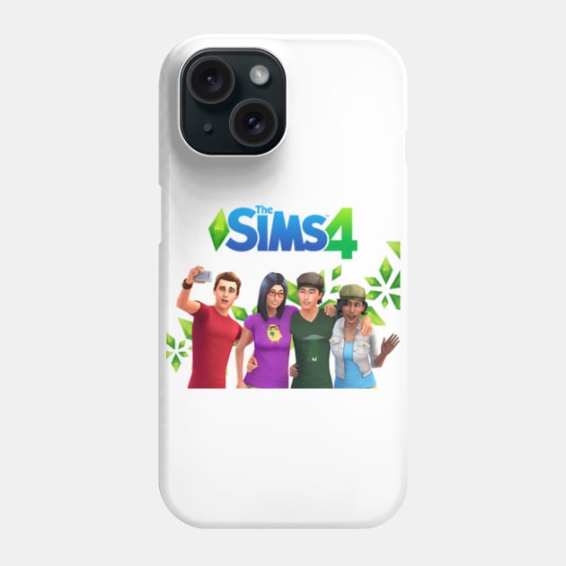 The Sims 4 T-Shirt Phone Case by dantenabbo