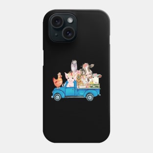 Farm Animals Farm Truck Funny farmers Gift Phone Case