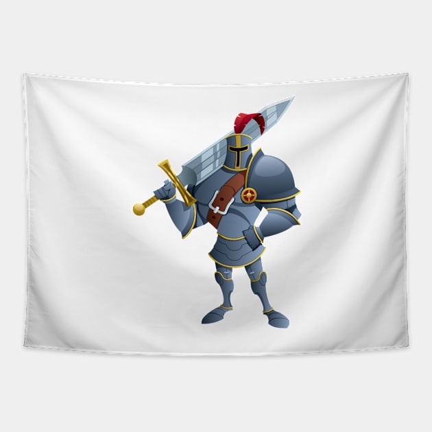 Knight Tapestry by Malchev