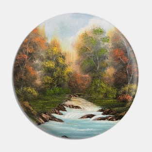 Peaceful Stream Pin