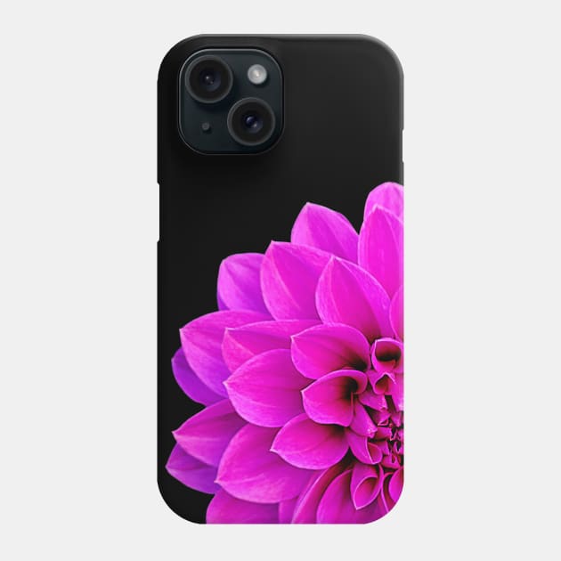 Pink Dahlia Phone Case by InspiredbySunflowers