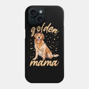 Golden Mama.. Golden retriever lovers gift idea Phone Case