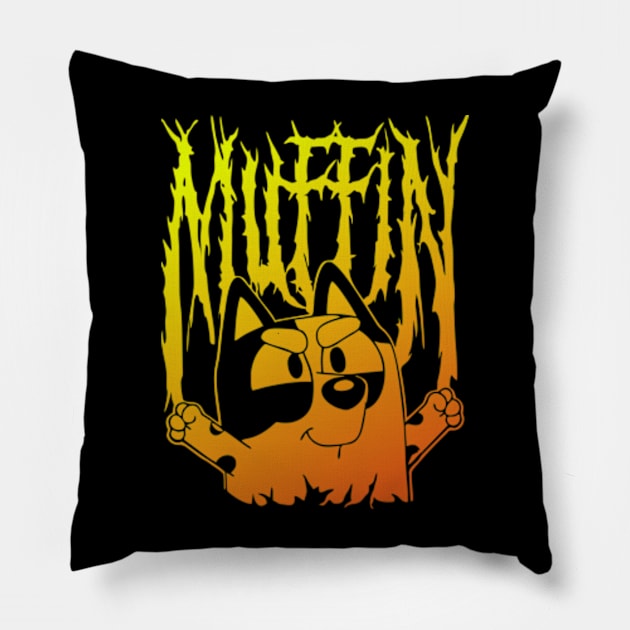 RPG MUFFIN YELLOW Pillow by Tayooanaku