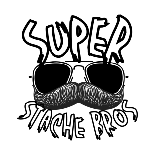 Super Stache Bros T-Shirt