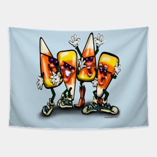 Candy Corn Gang Tapestry