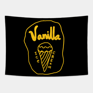 VANILLA ICE CREAM Tapestry