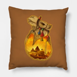 Guardians of the Pyramids Pillow