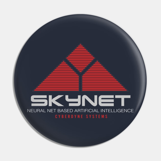 Skynet Pin by MindsparkCreative