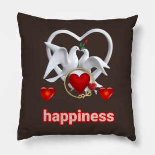 Peace and happiness Pillow