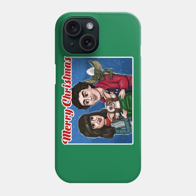 Gremlins Christmas Phone Case by mcillustrator