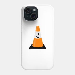 smiley traffic cone Phone Case