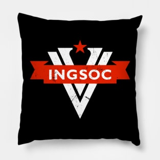 Ingsoc - Nineteen Eighty Four (1984) George Orwell Pillow