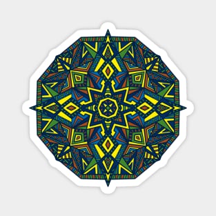 Mandala ornament tribal Magnet