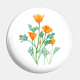 March 24th birthday flower Pin