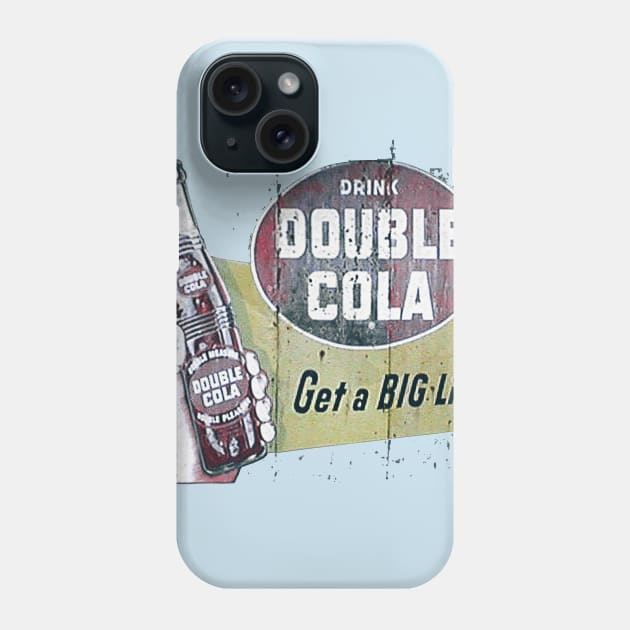 DRINK DOUBLE COLA Phone Case by tomburns