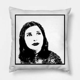 Woman Portrait 52 Emmy Noether Pillow