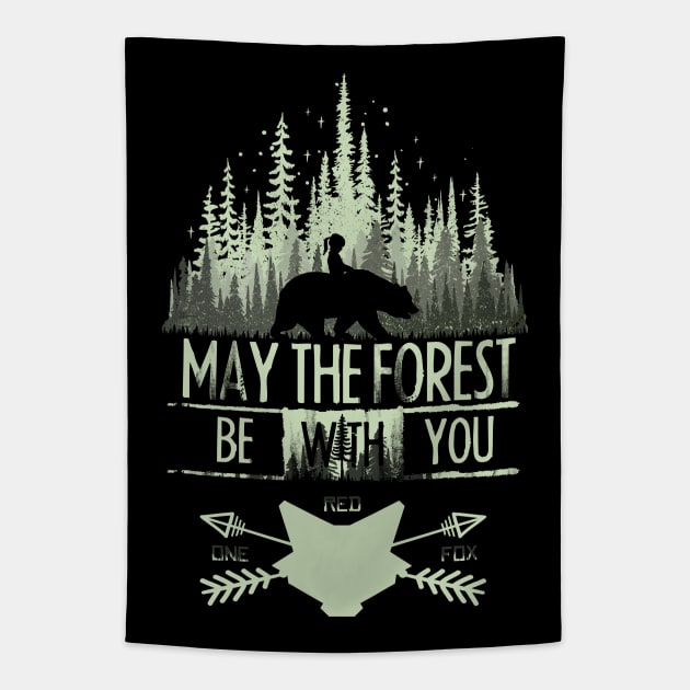 May The Forest Tapestry by OneRedFox