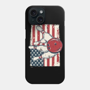 Patriotic Bowling Phone Case