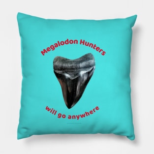 Megalodon Shark Tooth Collectors Will Go Anywhere... Pillow