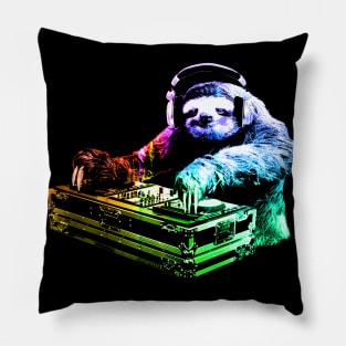 DJ Sloth Pillow